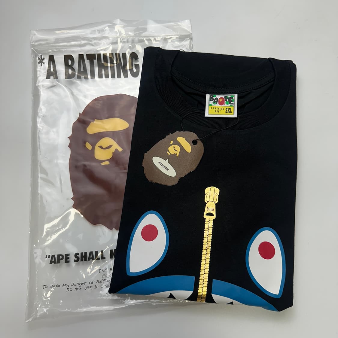 ABC CAMO MILO SHARK TEE 베이프 티셔츠 상품이미지2