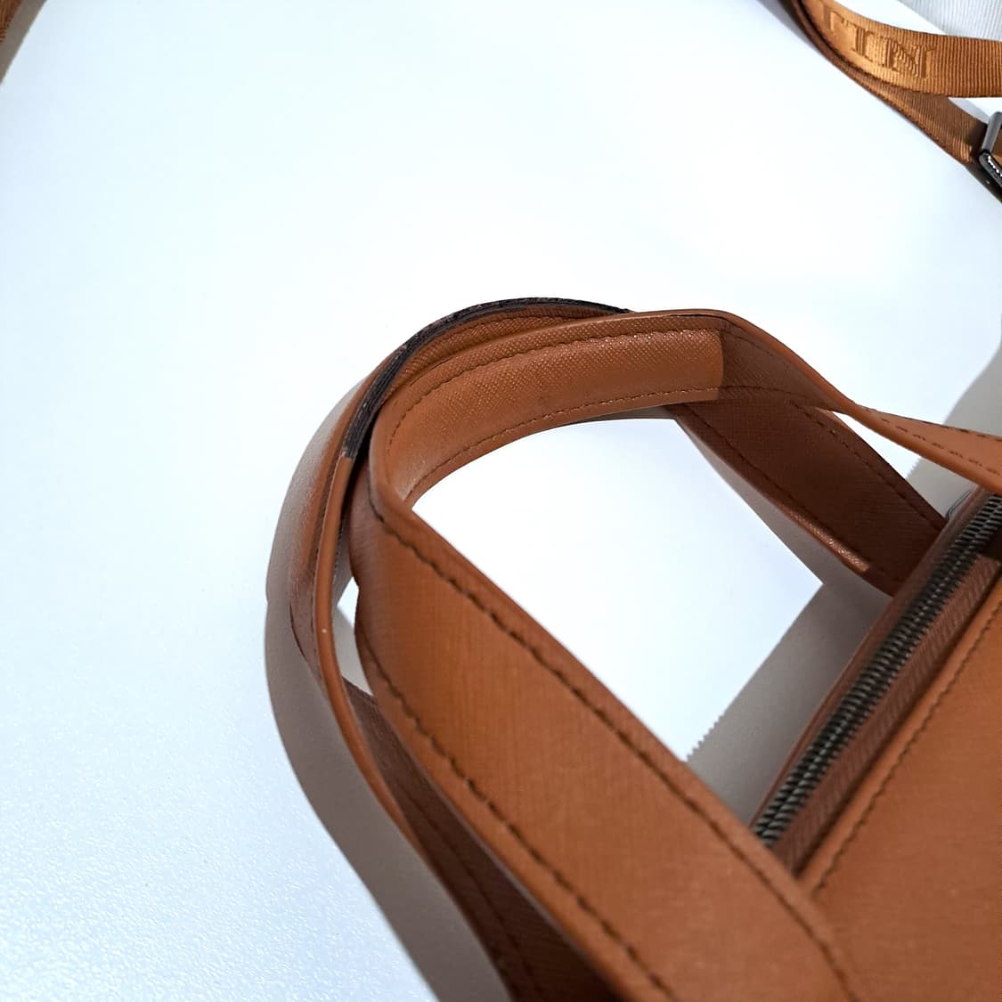 (택포) 탄틴 가죽 토트백 T21355 헬맷백 탄 B503 상품이미지10