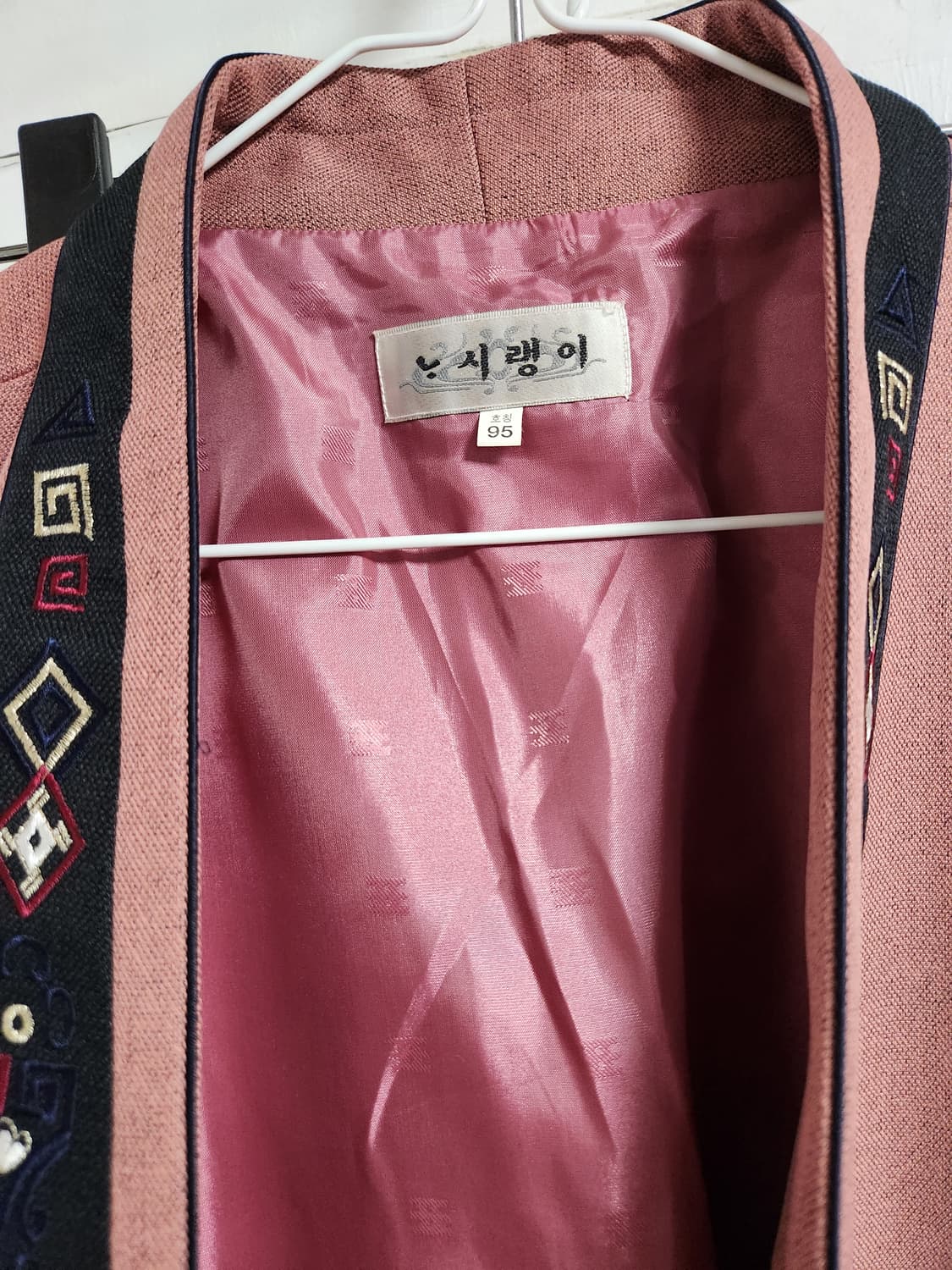 빈티지 개량한복 쓰리피스 95(~105) 상품이미지9