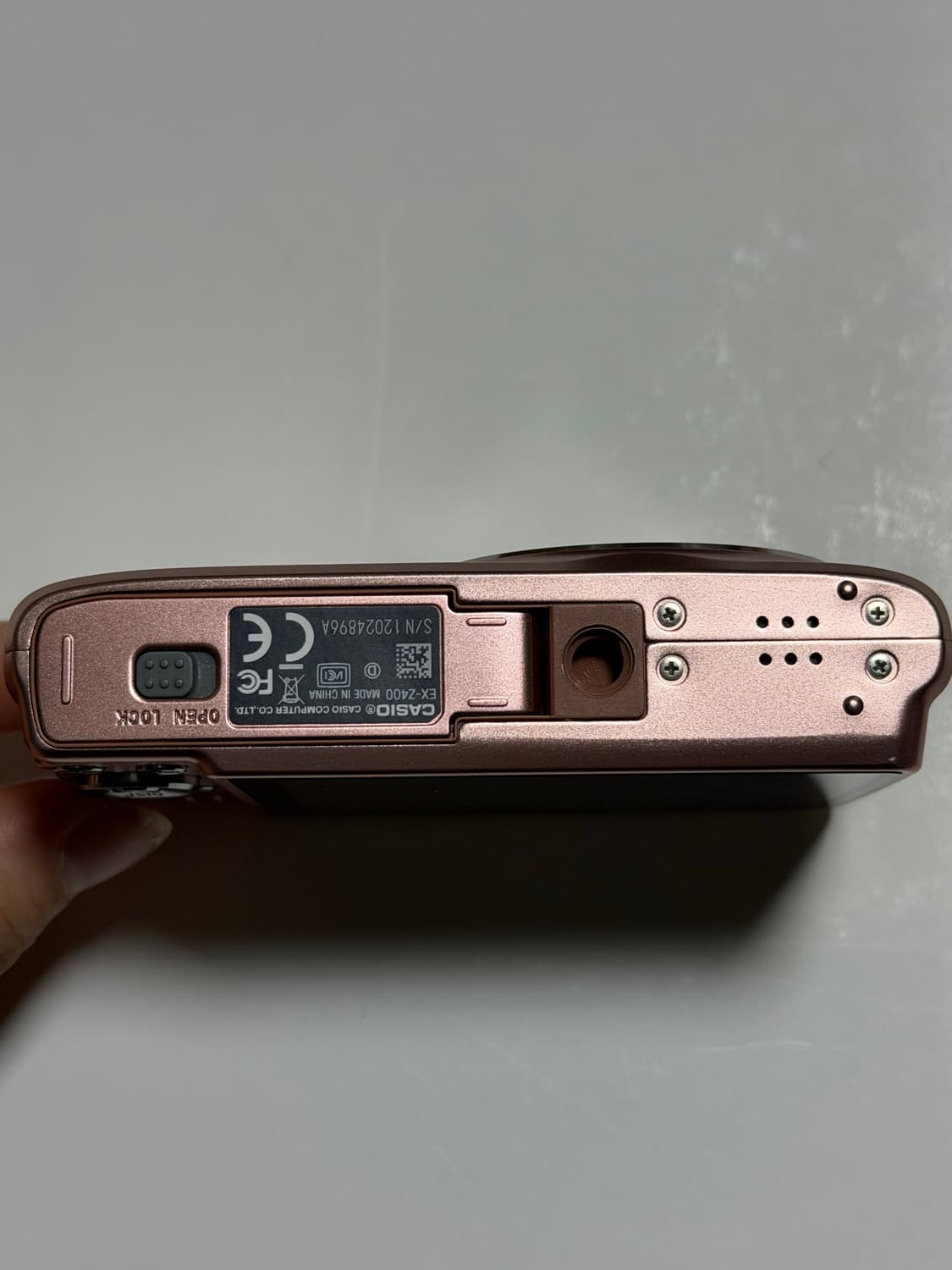 💕태연디카💕 카시오 엑슬림 z400 디카 핑크 풀세트 상품이미지5