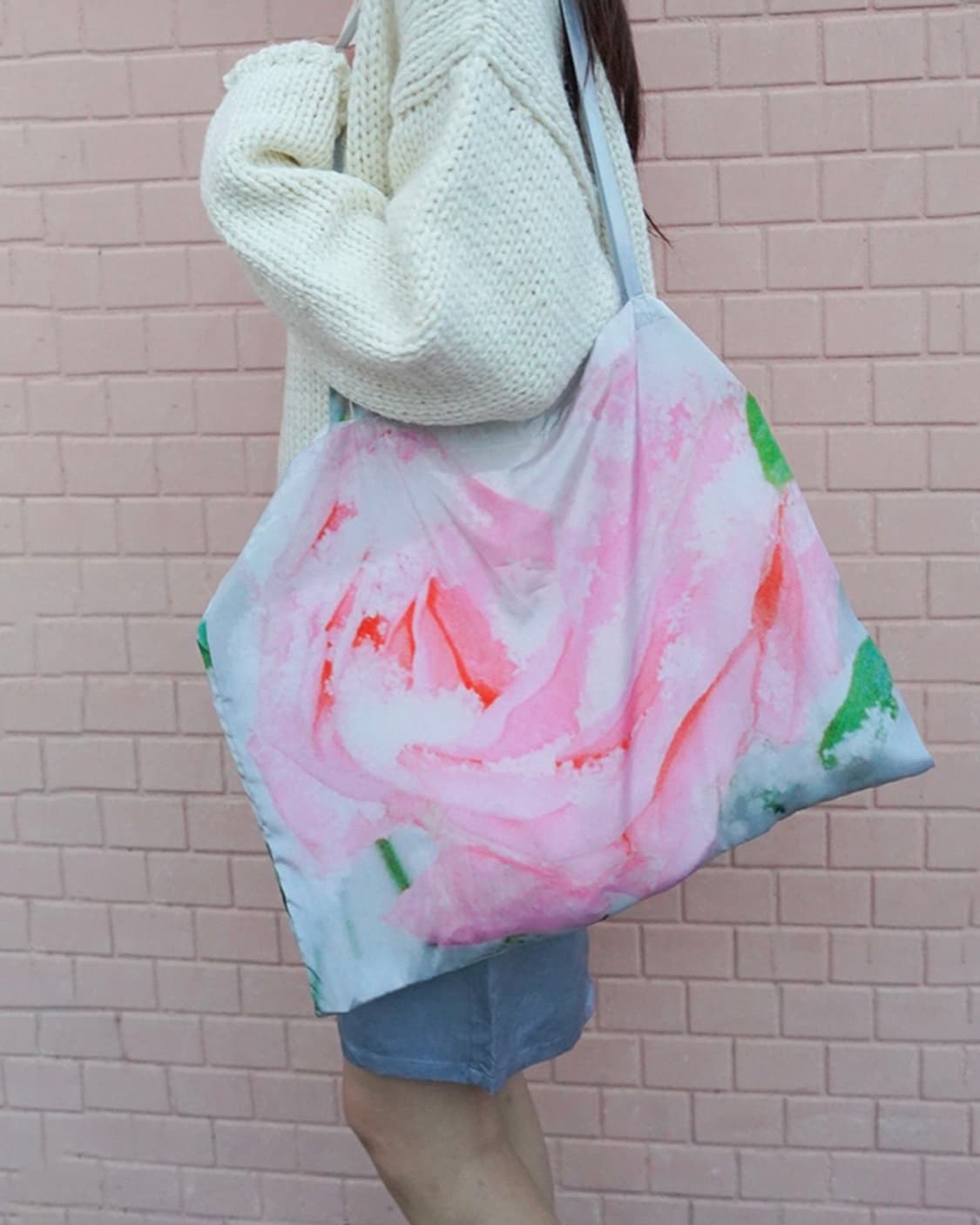 (새상품) 누아누 rose tote bag 토트백 가방 상품이미지1