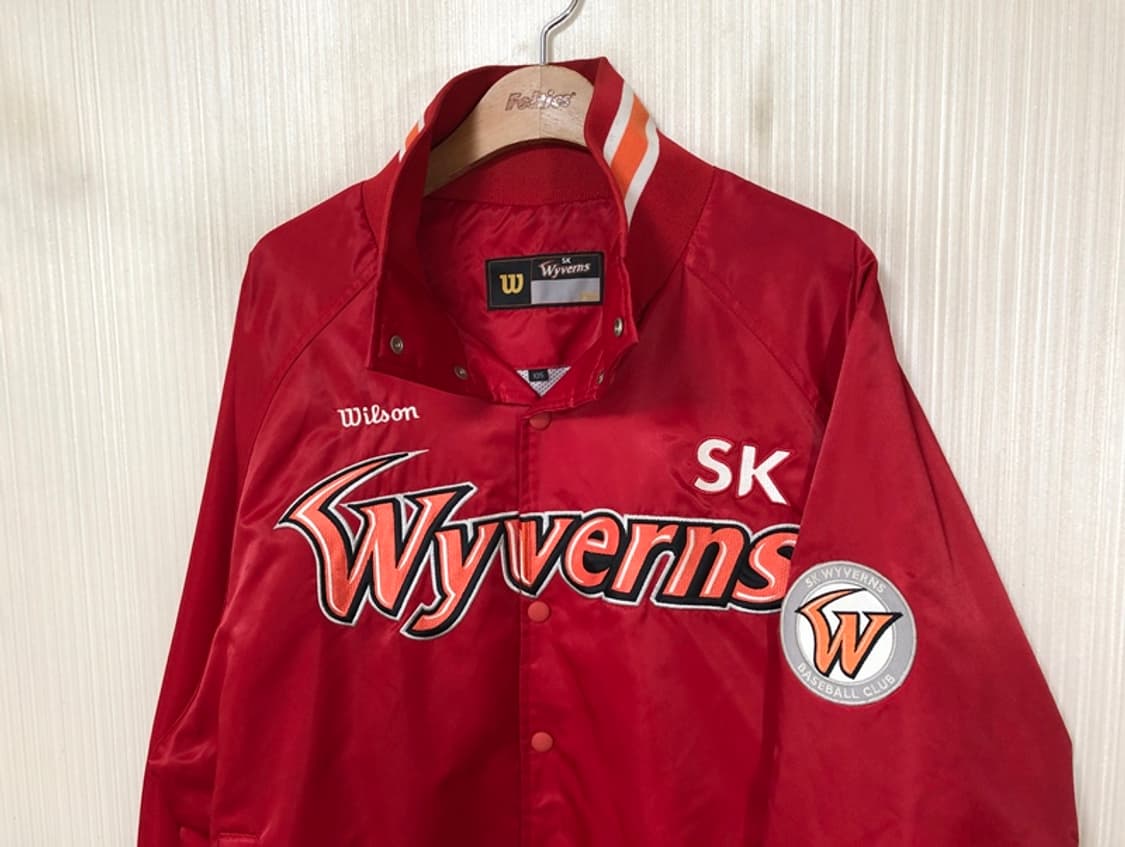 KBO 윌슨 SK와이번스 구형 올드춘추자켓 XXL(105) 상품이미지6