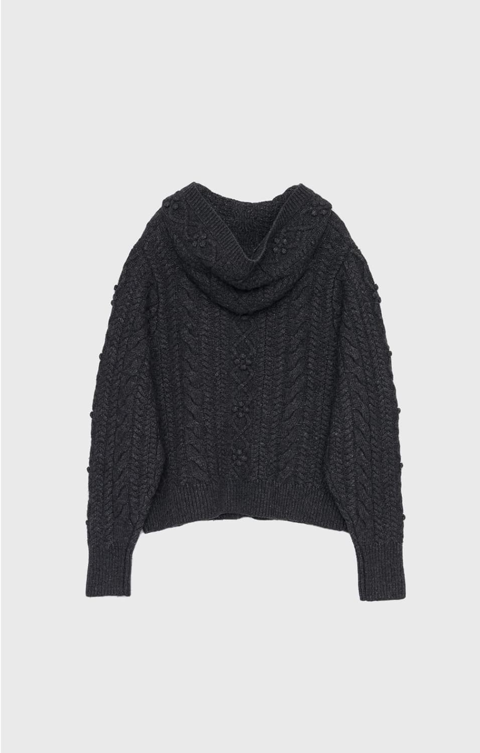 (새상품) 버뮬라 CABLE HOODIE CARDIGAN 상품이미지5