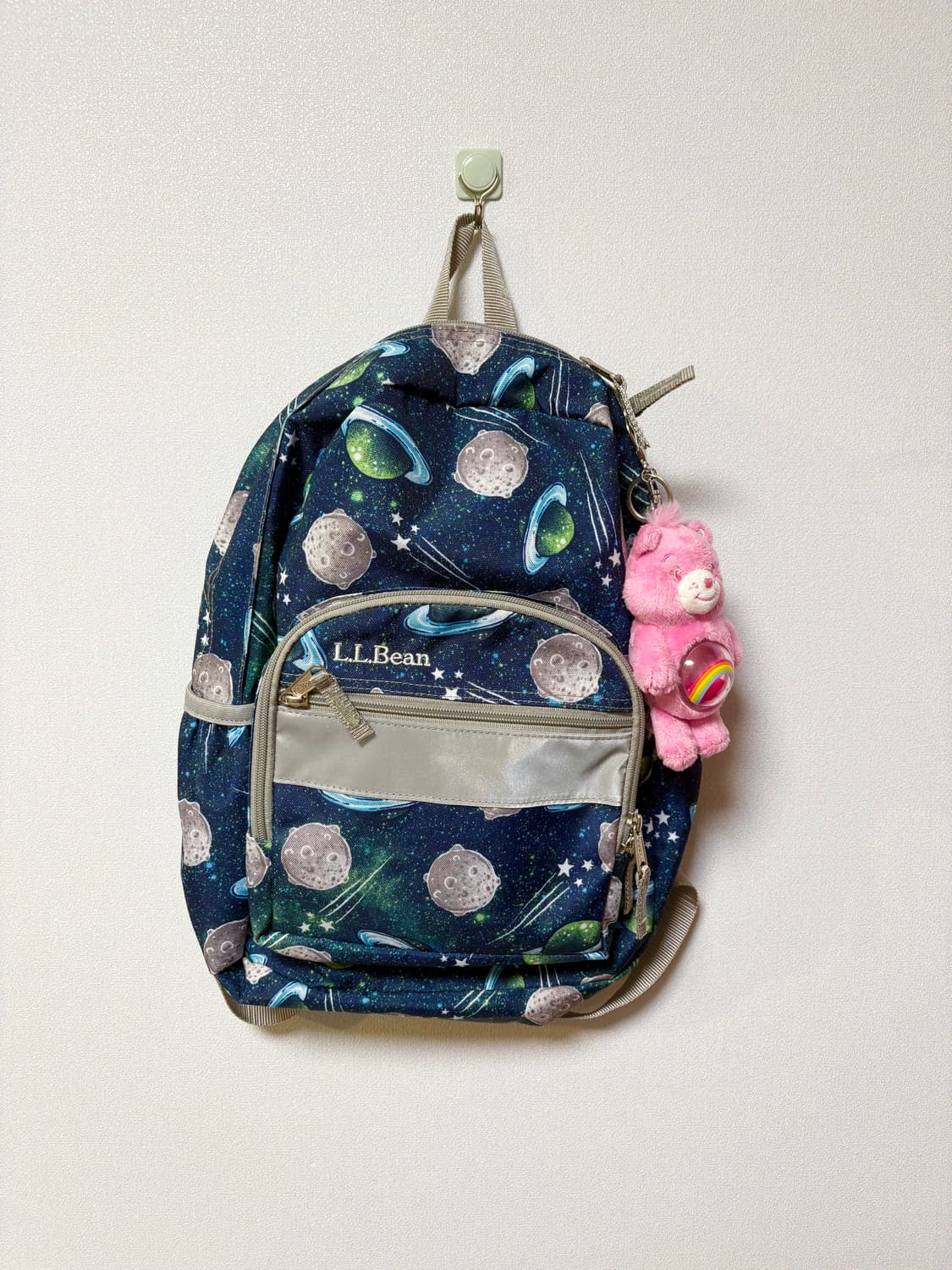 L.L Bean 일본 빈티지 우주 백팩 y2k 가방 별 무늬 도트 체크  상품이미지1