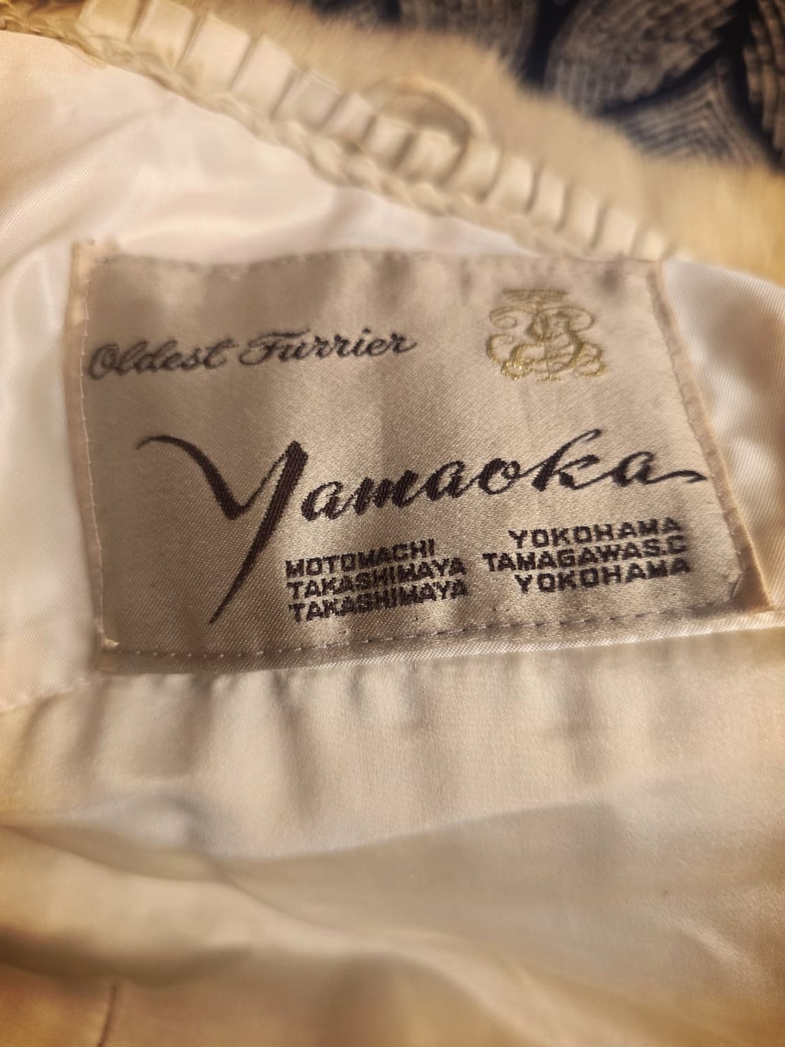 일본 80.s야마오카(Yamaoka) 밍크 모피 코트 상품이미지4