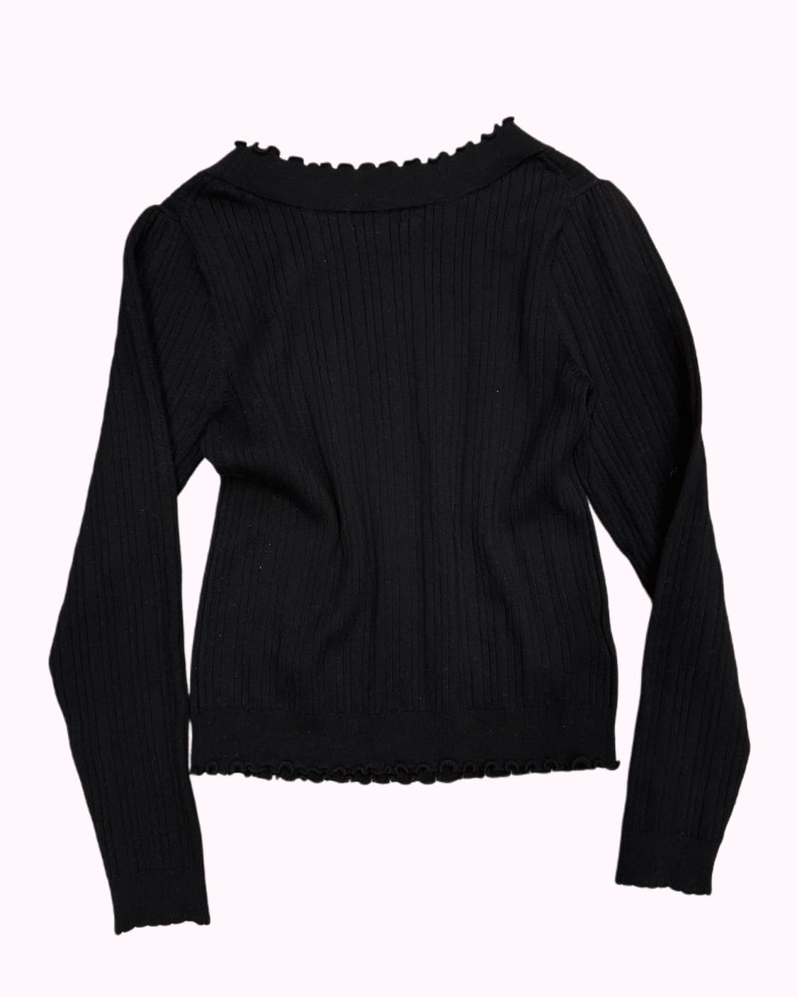 FEROUX cubic pearl ribbed t-shirt 상품이미지4