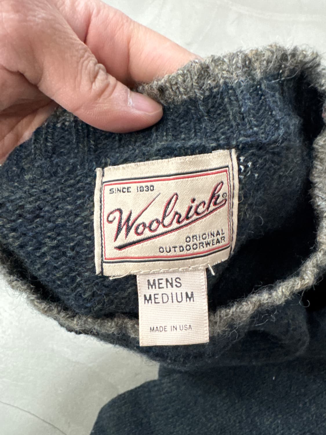 울리치 니트 M 상품이미지6