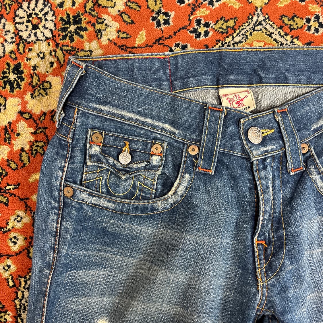 [30] 트루릴리전 JOEY 부츠컷 데님 팬츠 상품이미지4