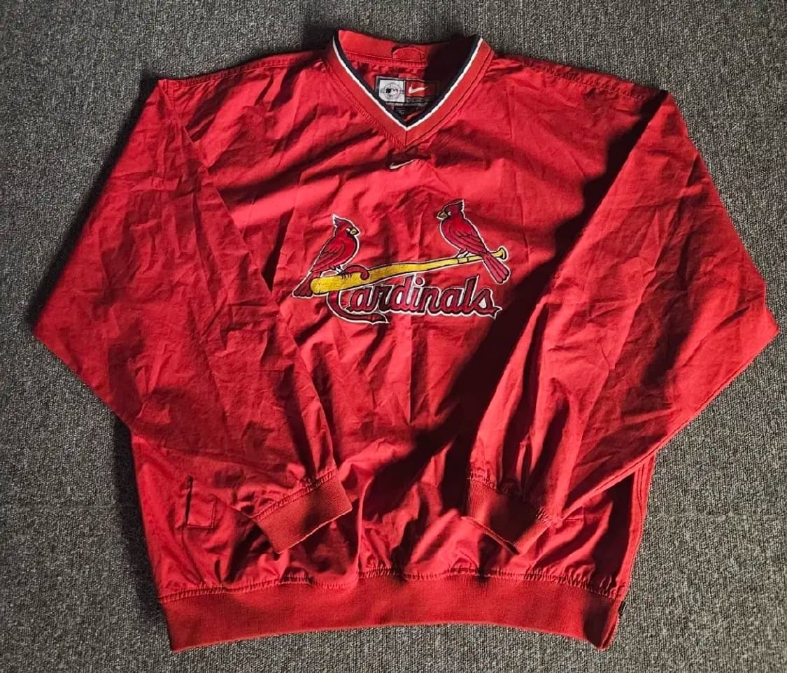 나이키 MLB 카디널스 바람막이 웜업 상품이미지1