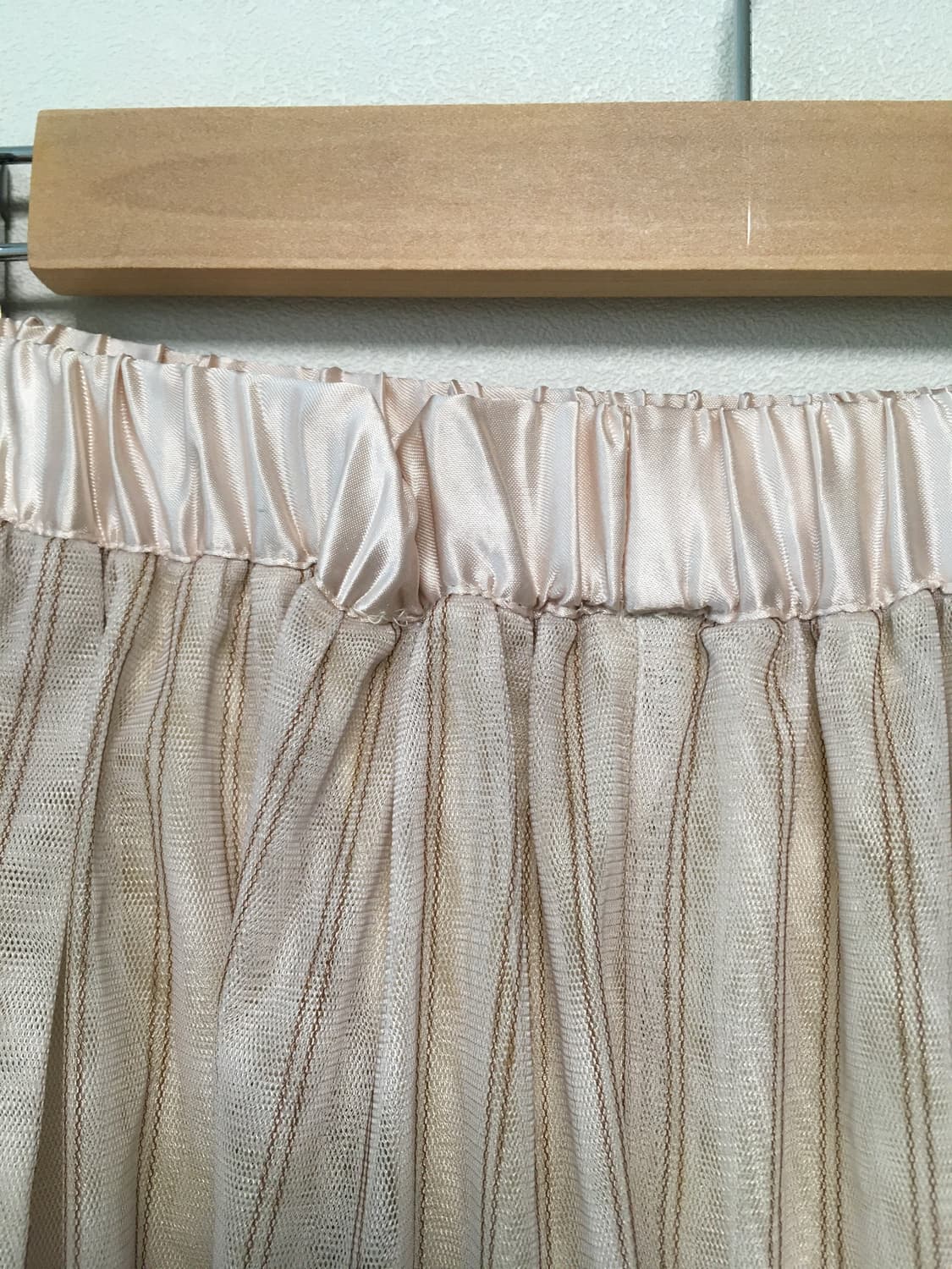 vintage tulle skirt begie 상품이미지8