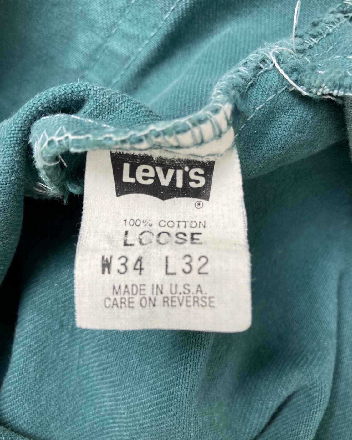 90s Levi's Silvertab Jeans (teal) 상품이미지4