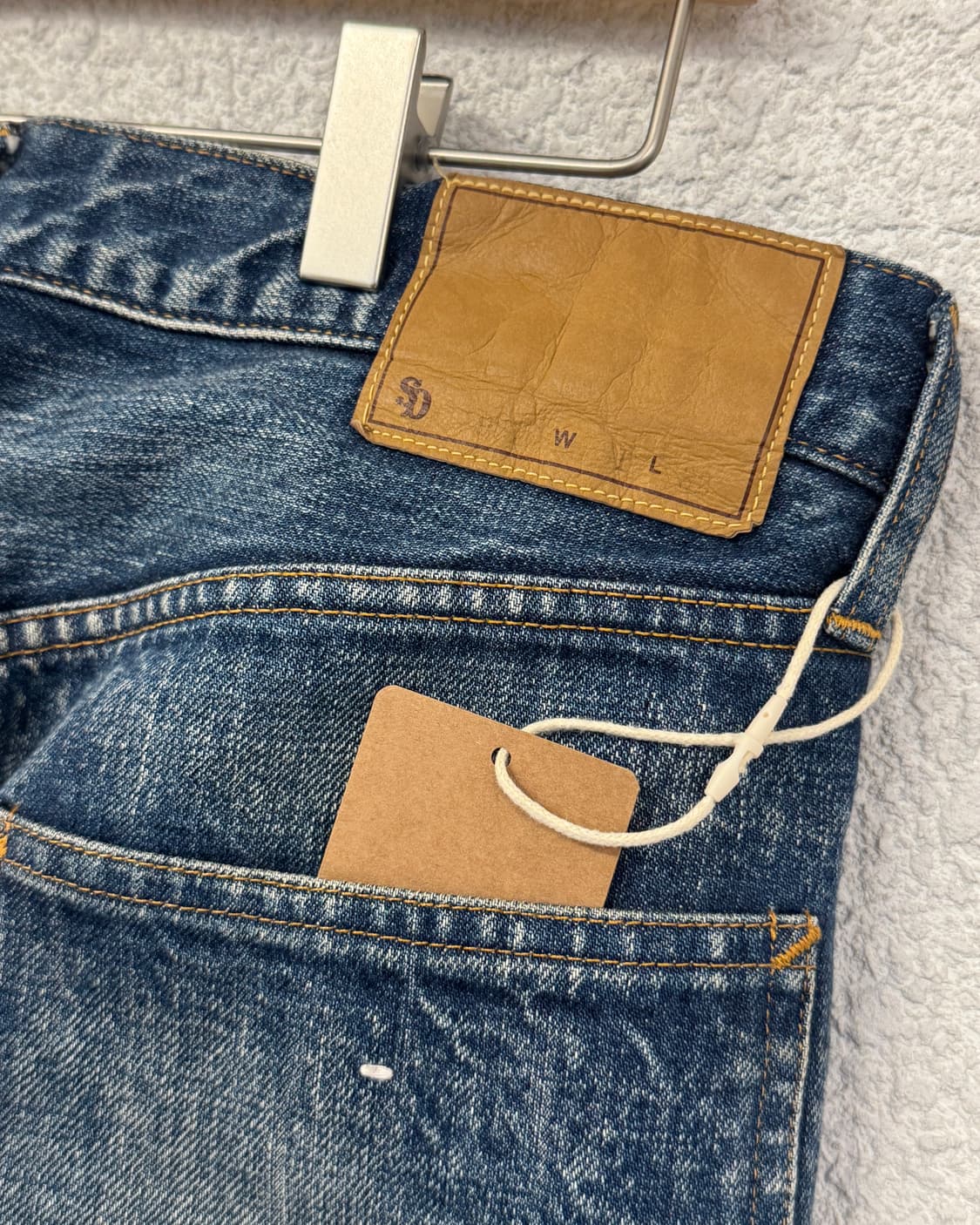 스탠다드 캘리포니아 셀비지 워싱 데님 상품이미지5