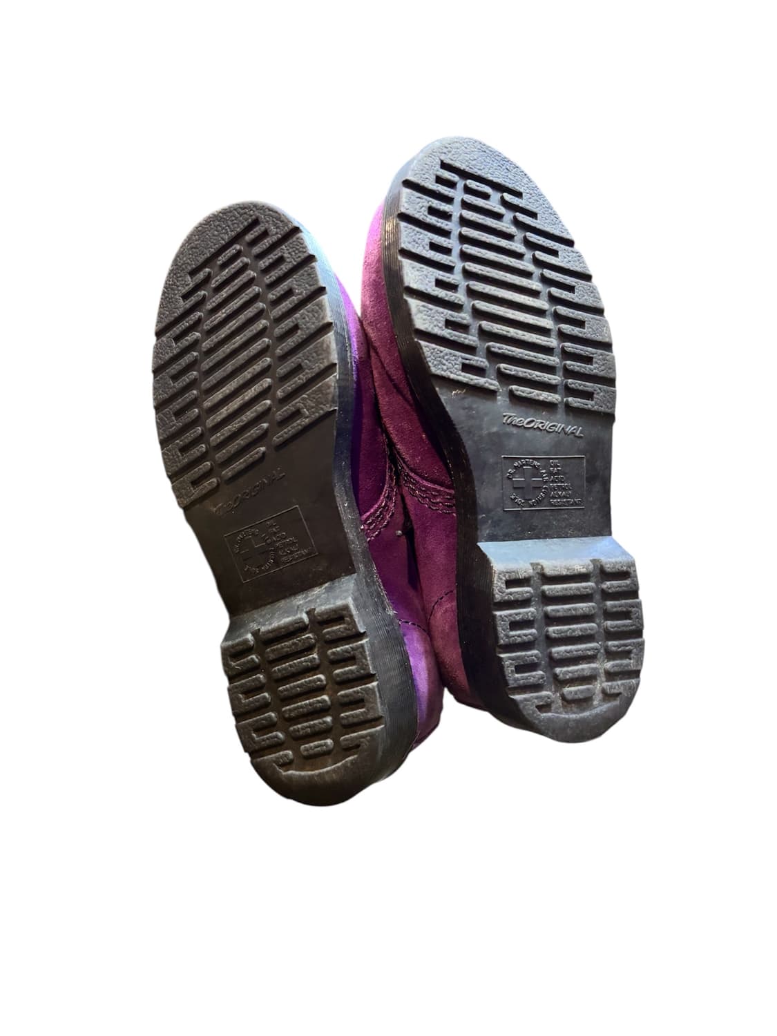 닥터마틴 6홀 빈티지 스웨이드 퍼플 상품이미지3