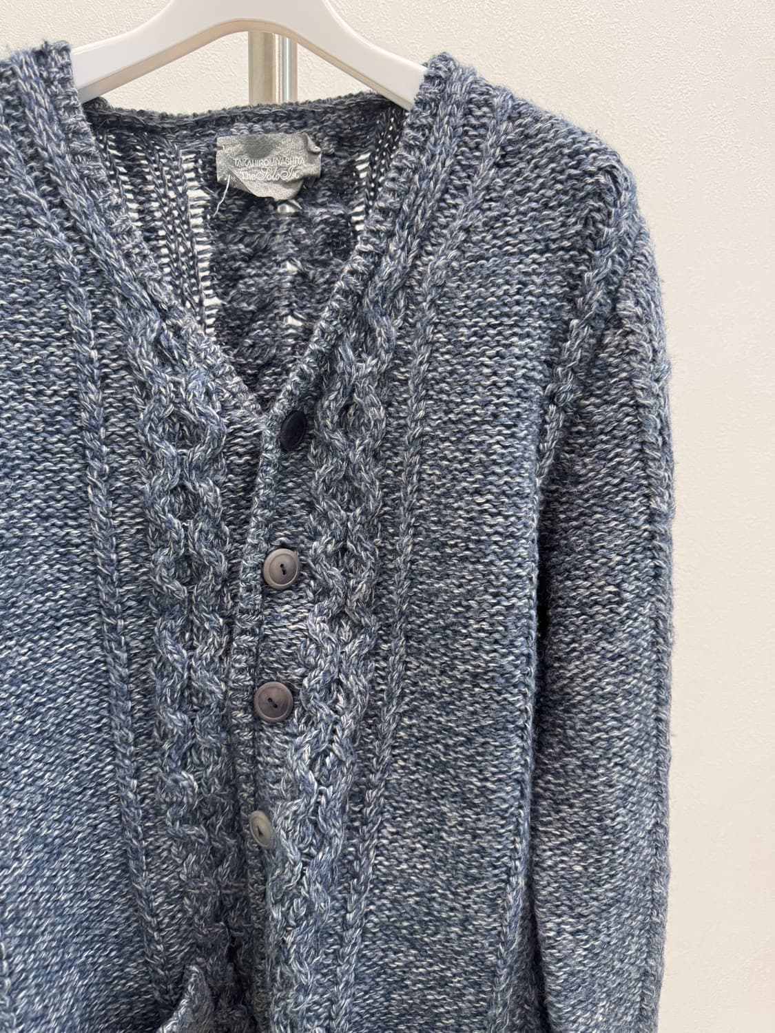 솔로이스트 피셔맨 카멜 니트 가디건 상품이미지4