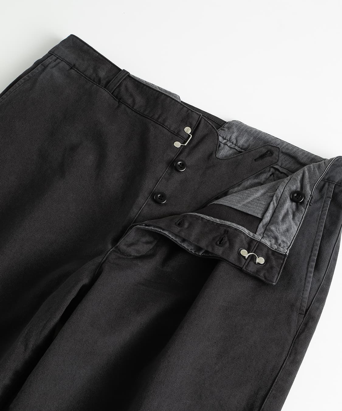 비헤비어 프렌치 트라우저 블랙 3 상품이미지3