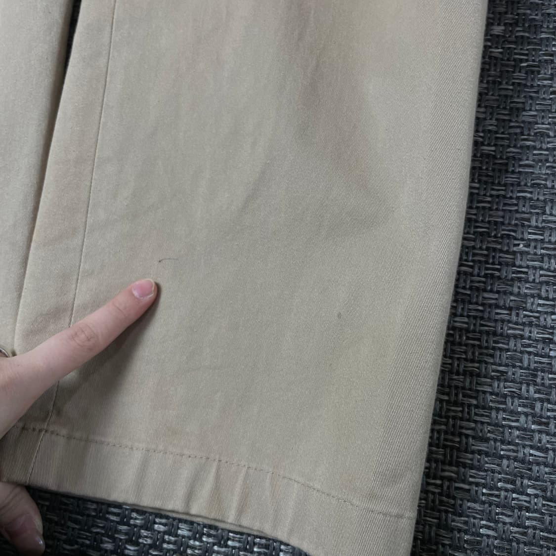 (36) 브룩스브라더스 베이지 코튼 팬츠 상품이미지3