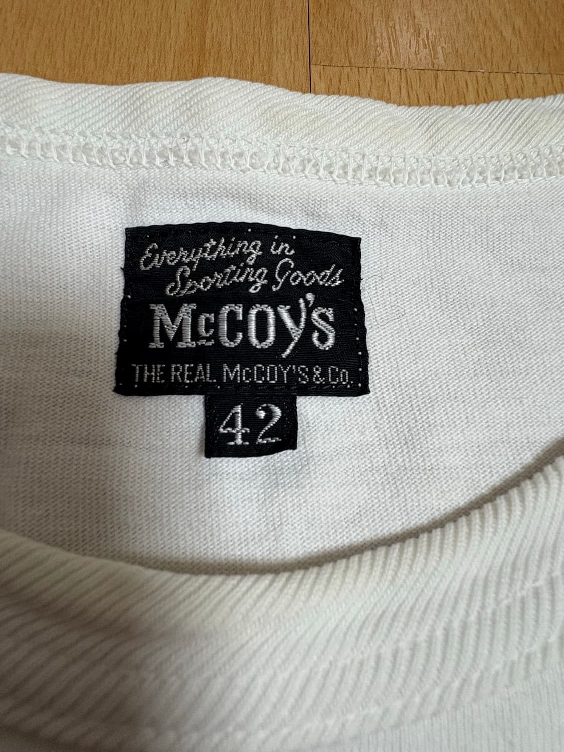 리얼맥코이 반팔 티셔츠 42 상품이미지2