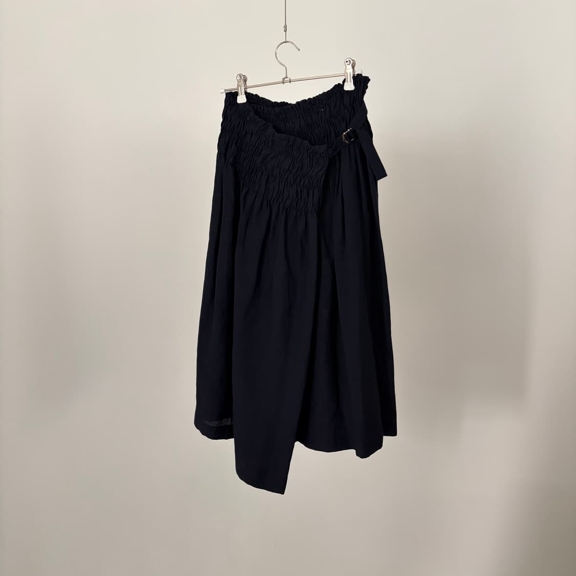 Shirring Belt Wrap Skirt 상품이미지1