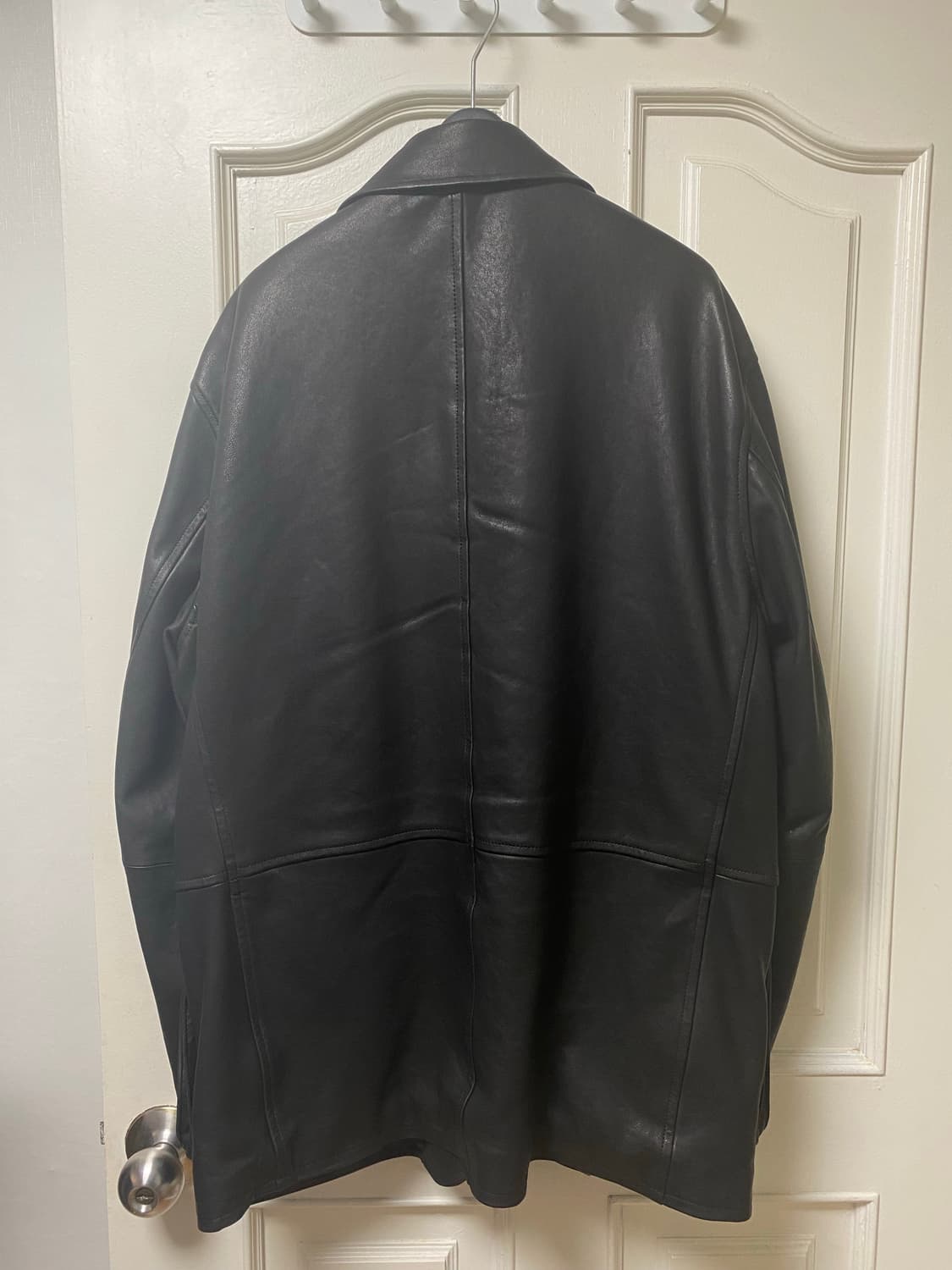 오라리 텍스처드 램 레더 블루종 4 사이즈 상품이미지3