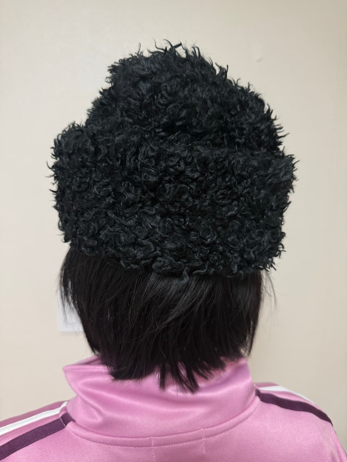 90s DKNY 퍼 비니 모자  상품이미지3