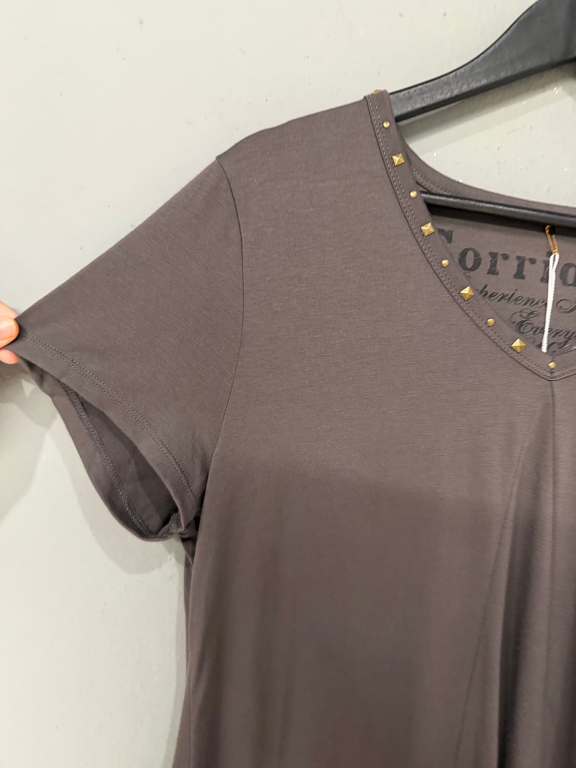 stud line point long top & ops 상품이미지7