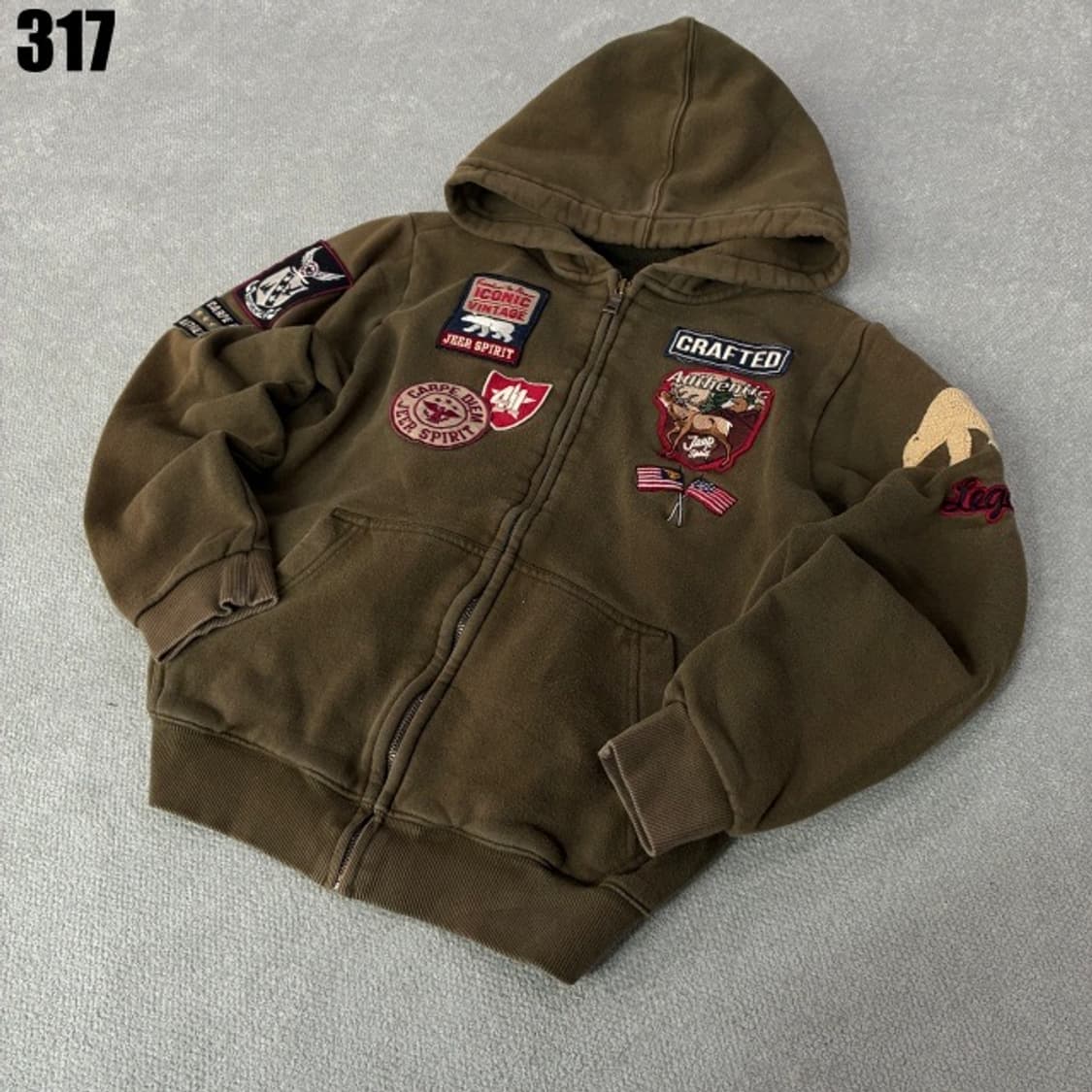 지프 스피릿 후드집업 상품이미지1