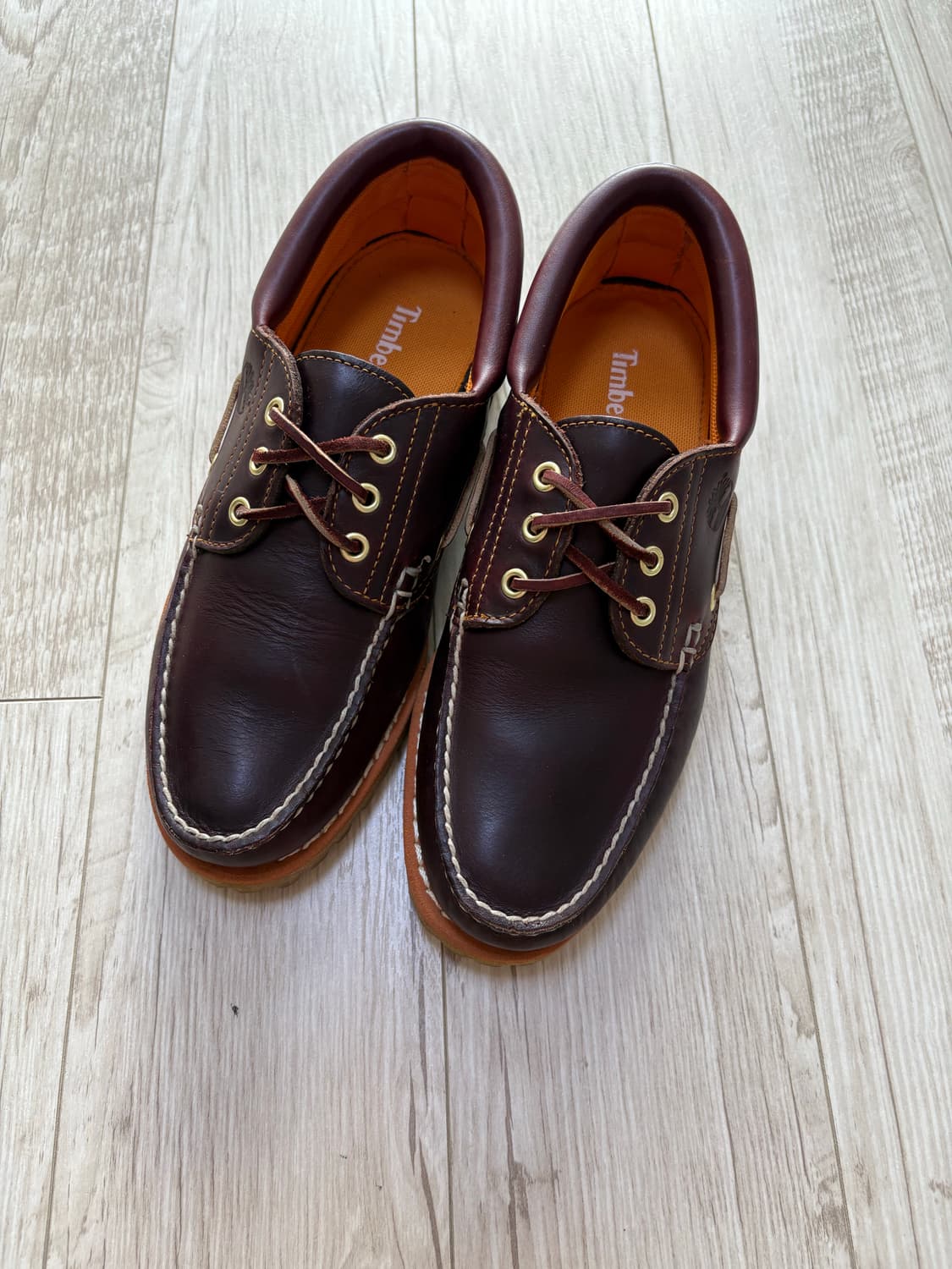 팀버랜드 보트슈즈 버건디 265 상품이미지1