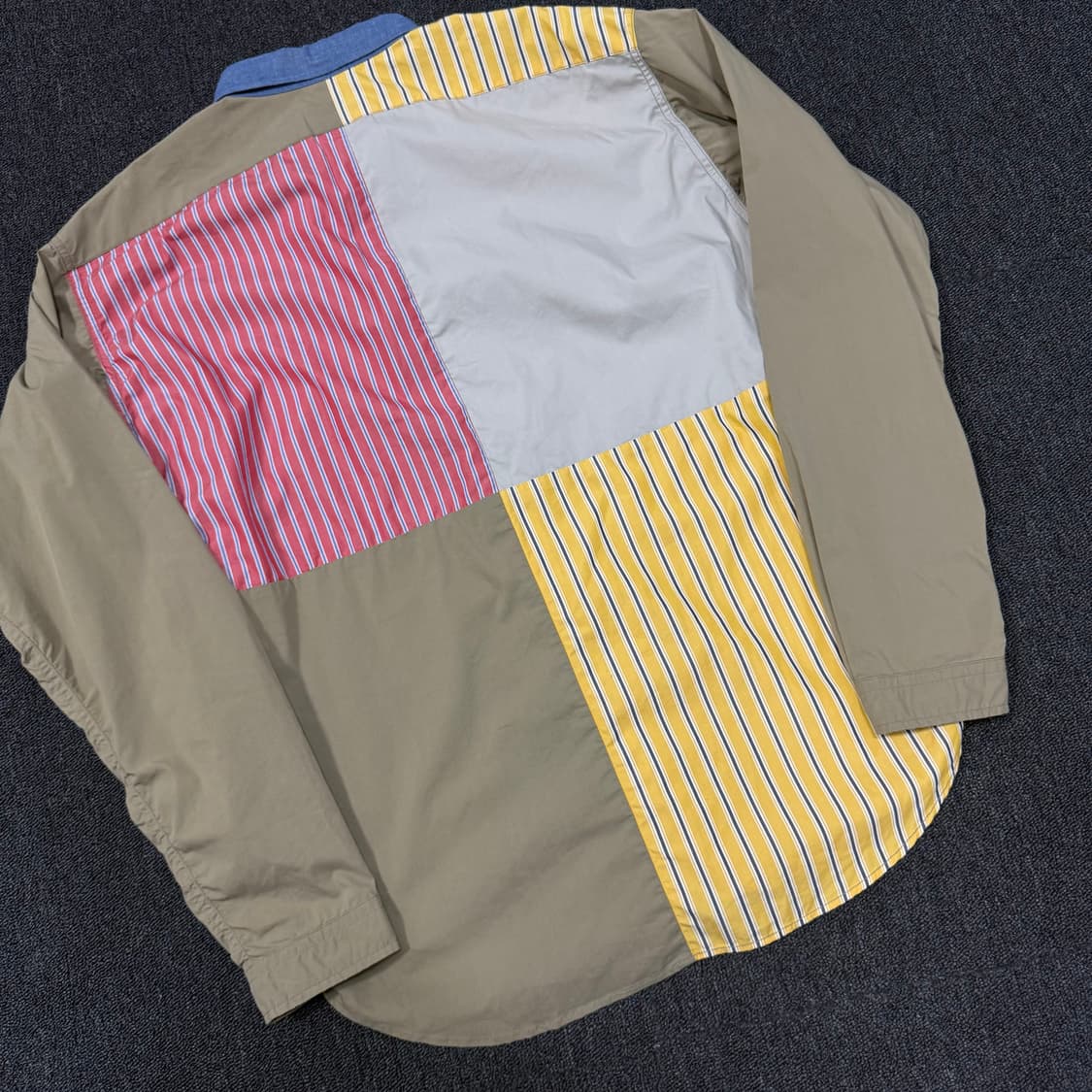 나나미카 크레이지 윈드 멀티체크 셔츠 상품이미지6