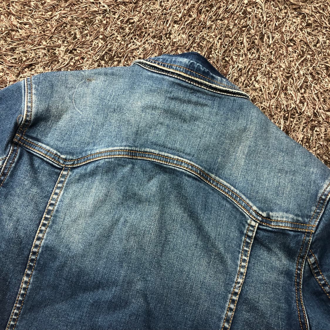 버커루 워싱 데님 자켓 상품이미지5