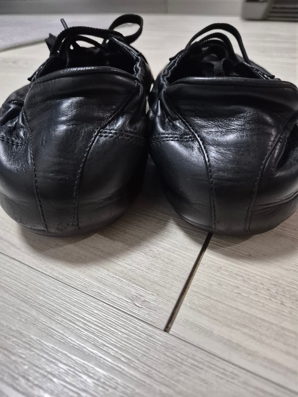 프라다 컬랩스 레더 블랙 UK8 270 상품이미지6