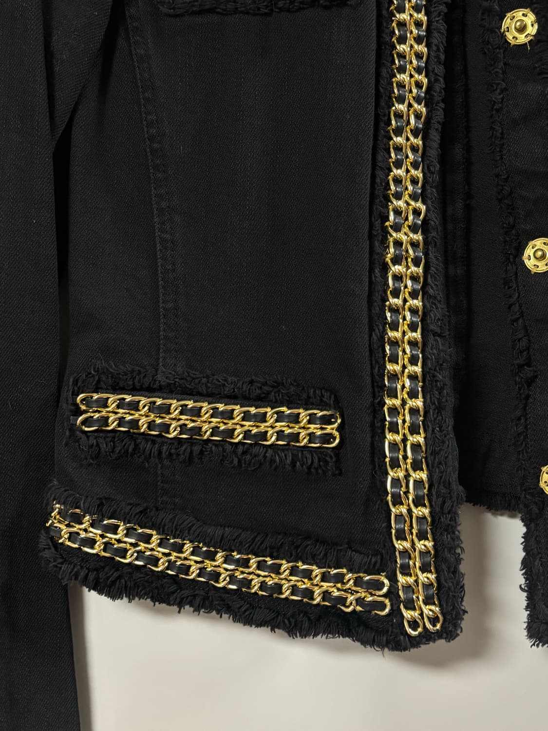 마이클 코어스 금장 데님 트위드 상품이미지3