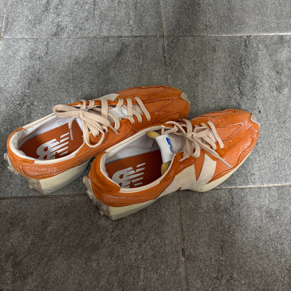 뉴발란스 327 빈티지 럭스 오렌지 265 상품이미지1