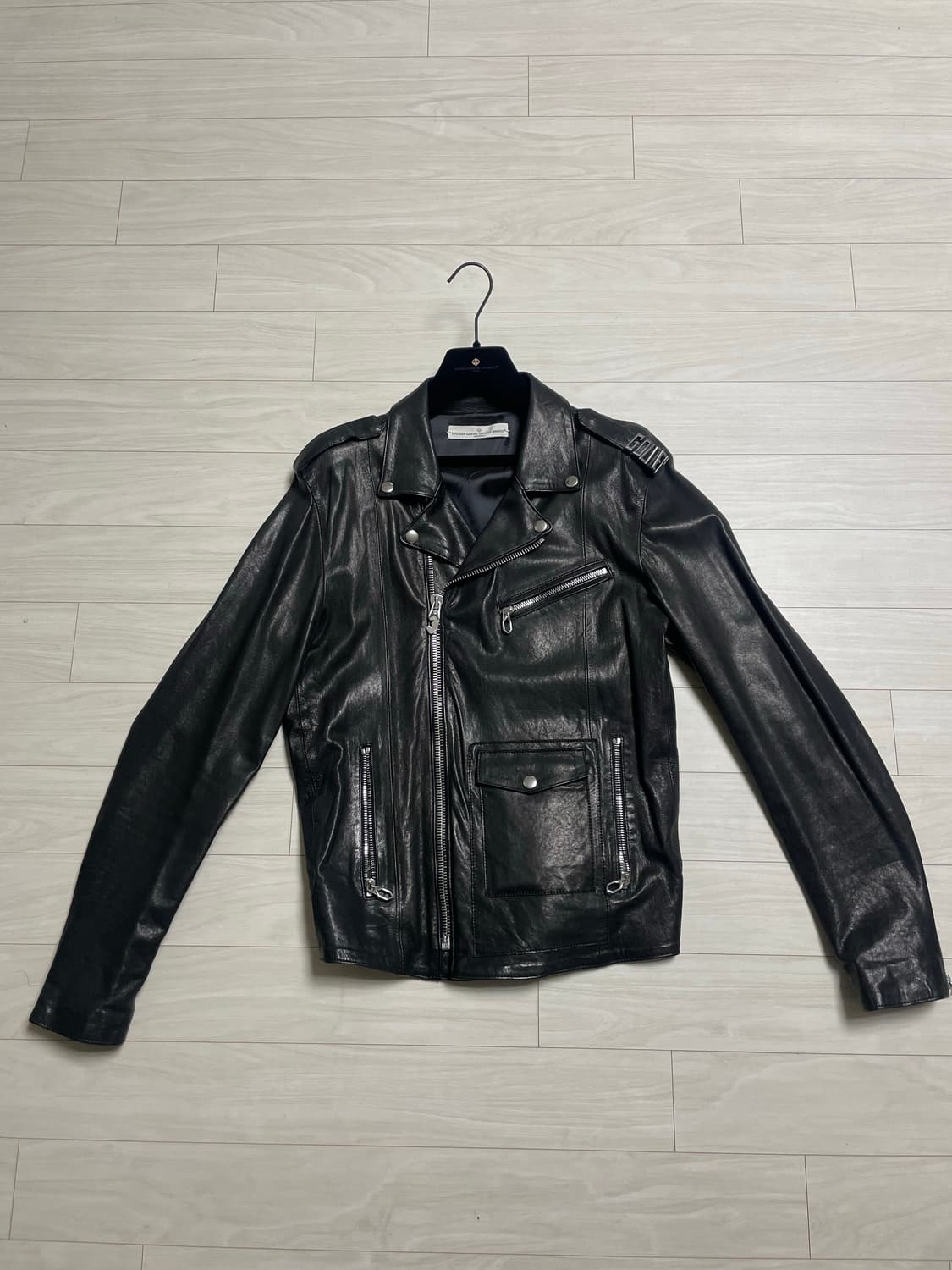 골든구스 가죽자켓 상품이미지1