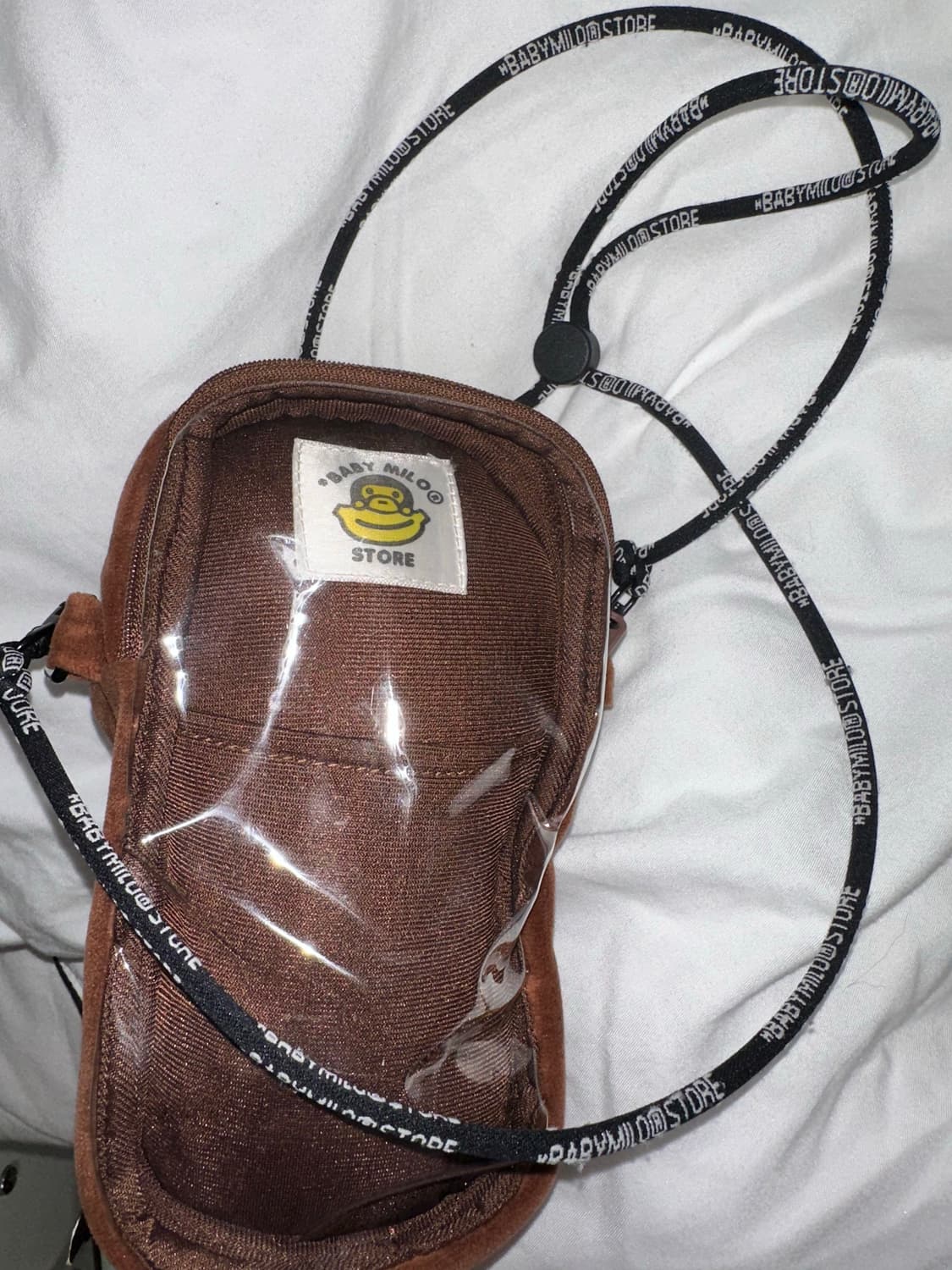 베이프 베이비마일로st 하트크로스백  상품이미지4