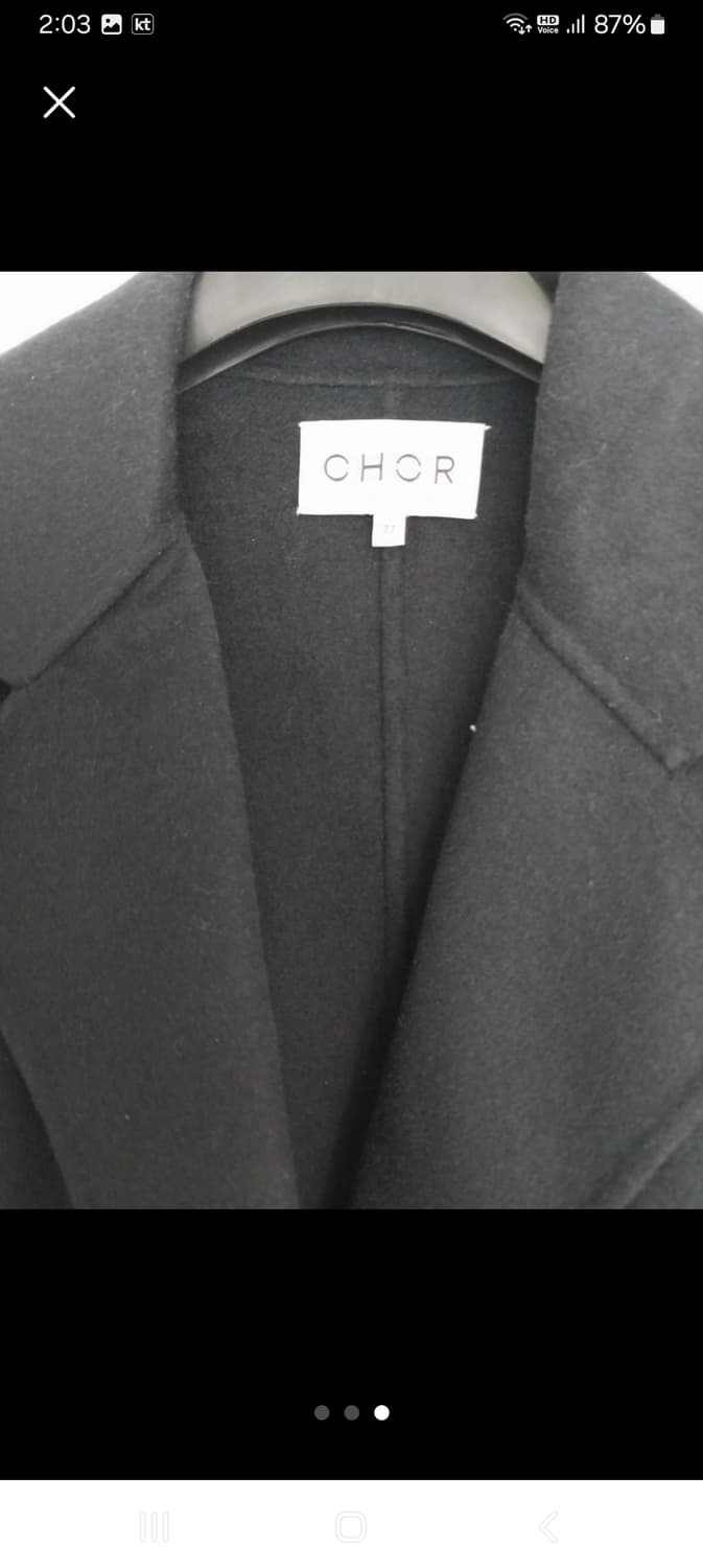 코어 어센틱 핸드메이드반코트 (새상품) 상품이미지2