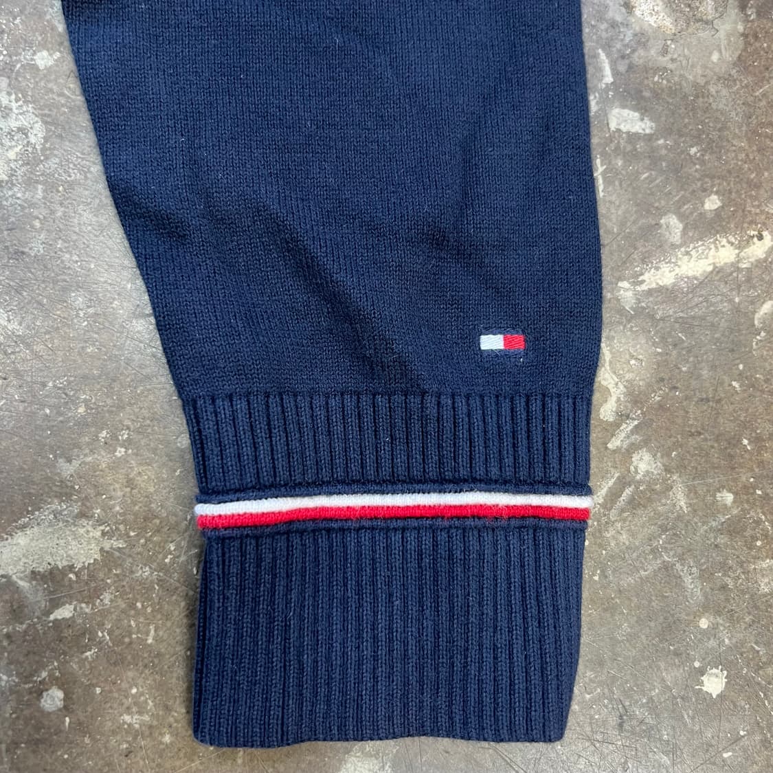 M) 타미힐피거 플래그 로고 니트 스웨터 상품이미지5