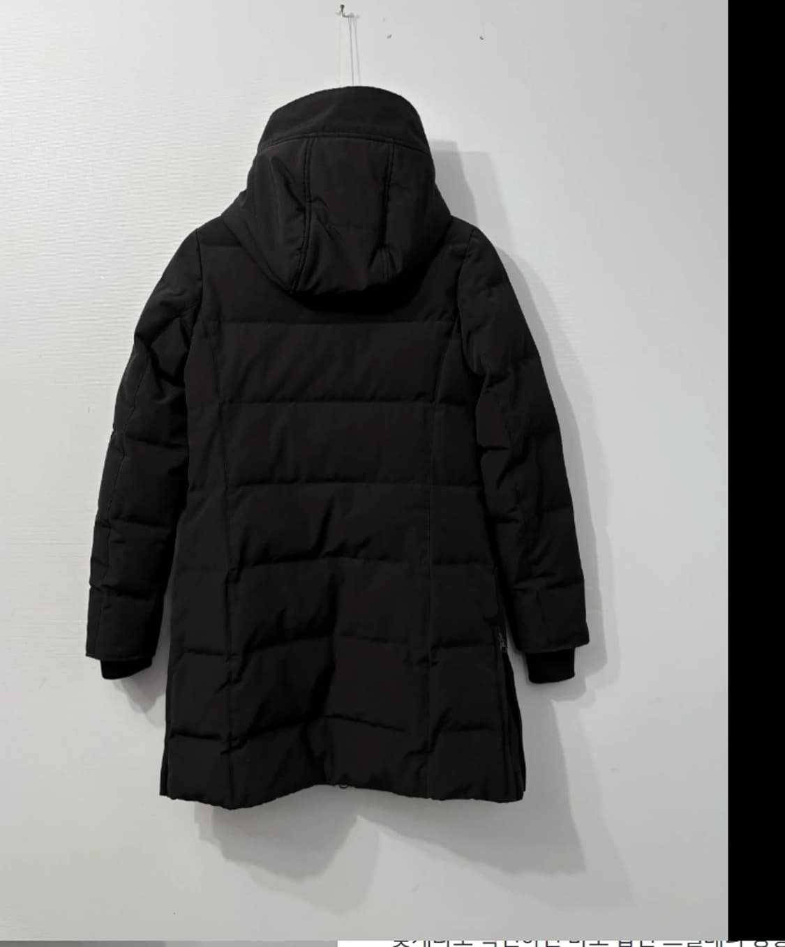 캐나다구스 블랙 패딩 ~55반 상품이미지4