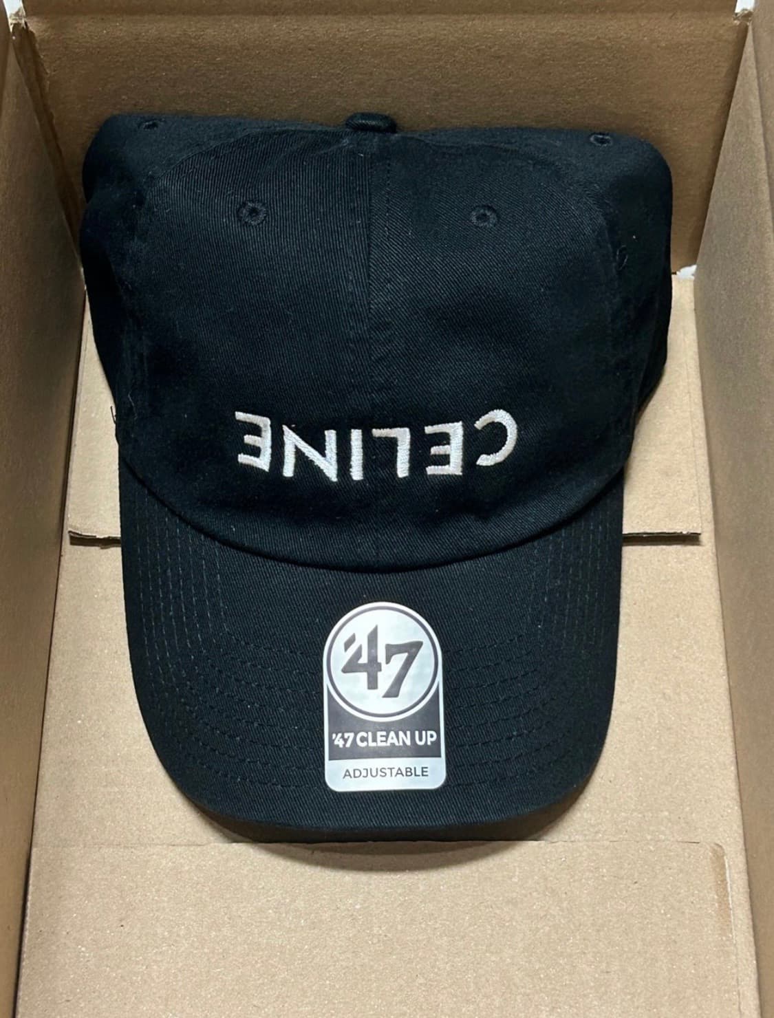 Nptsss 셀린 블랙 볼캡 상품이미지2