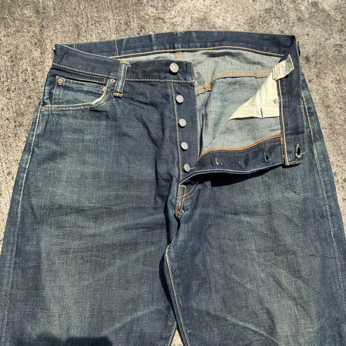 [35] Evisu 에비수 스투던트 7001 데님 팬츠 상품이미지3
