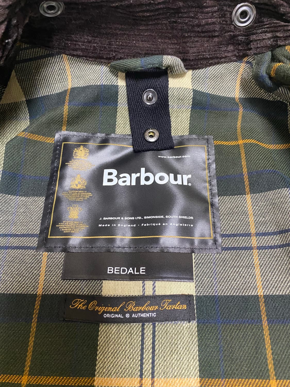 [36] 바버 비데일 왁스자켓 세이지 상품이미지3