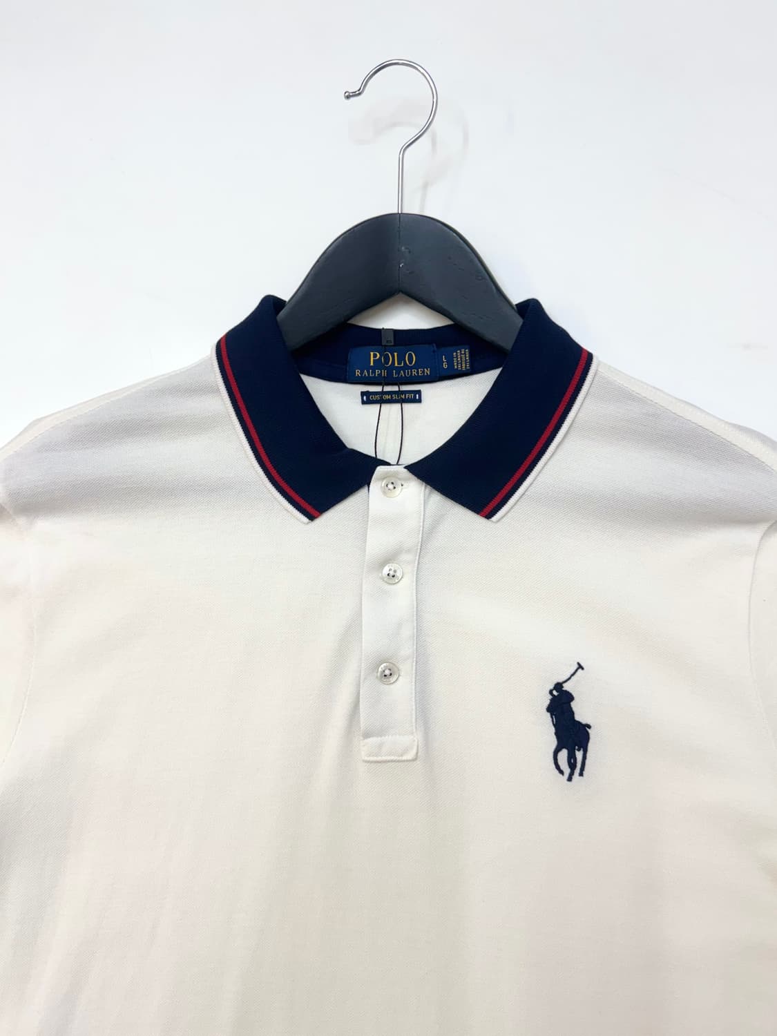 Polo Ralph Lauren 폴로 랄프로렌 화이트/네이비 컬러 빅포니 상품이미지3
