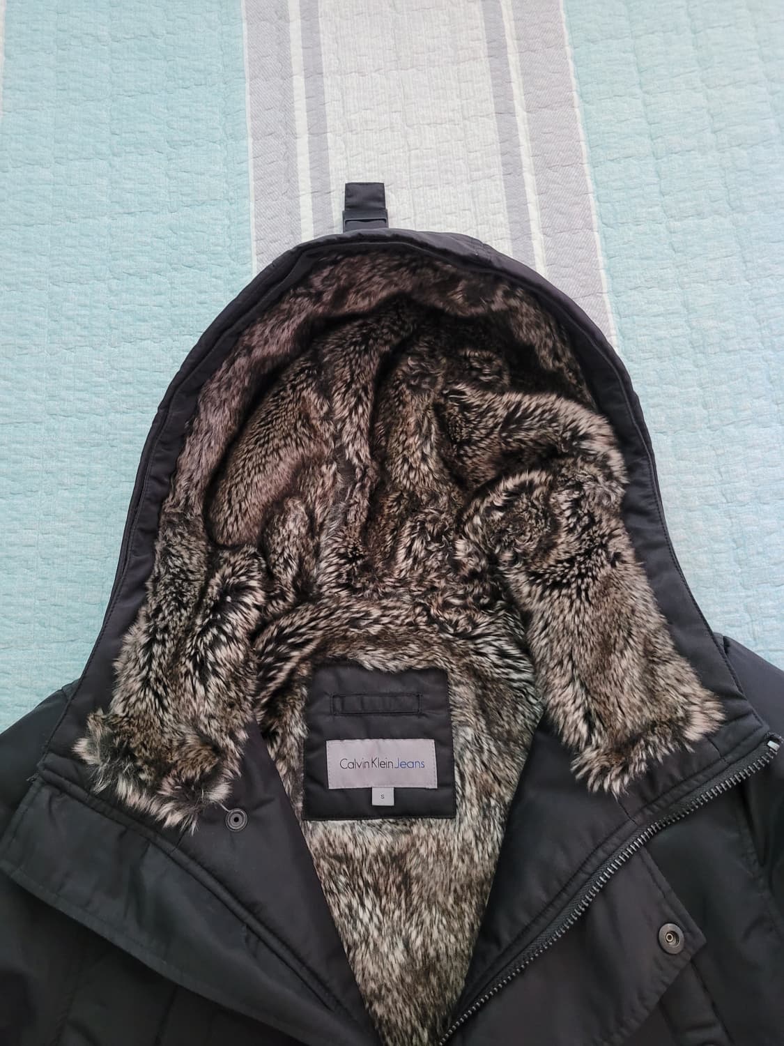 캘빈클라인진 Calvin Klein jean. 덕다운패딩코트 95사이즈 상품이미지2