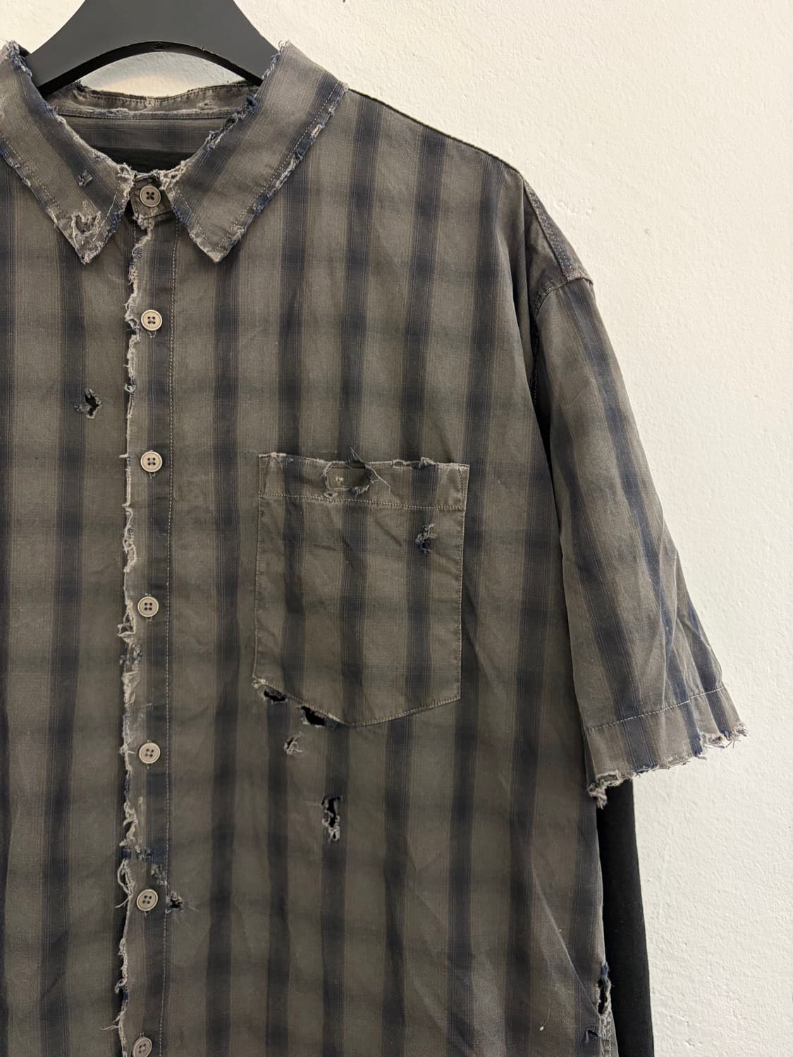 빈티지 커스텀 셔츠(레이어드 포함) 상품이미지3