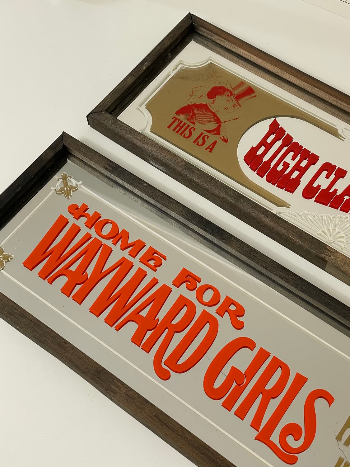 HOME FOR WAYWARD GIRLS 빈티지 미러 상품이미지3