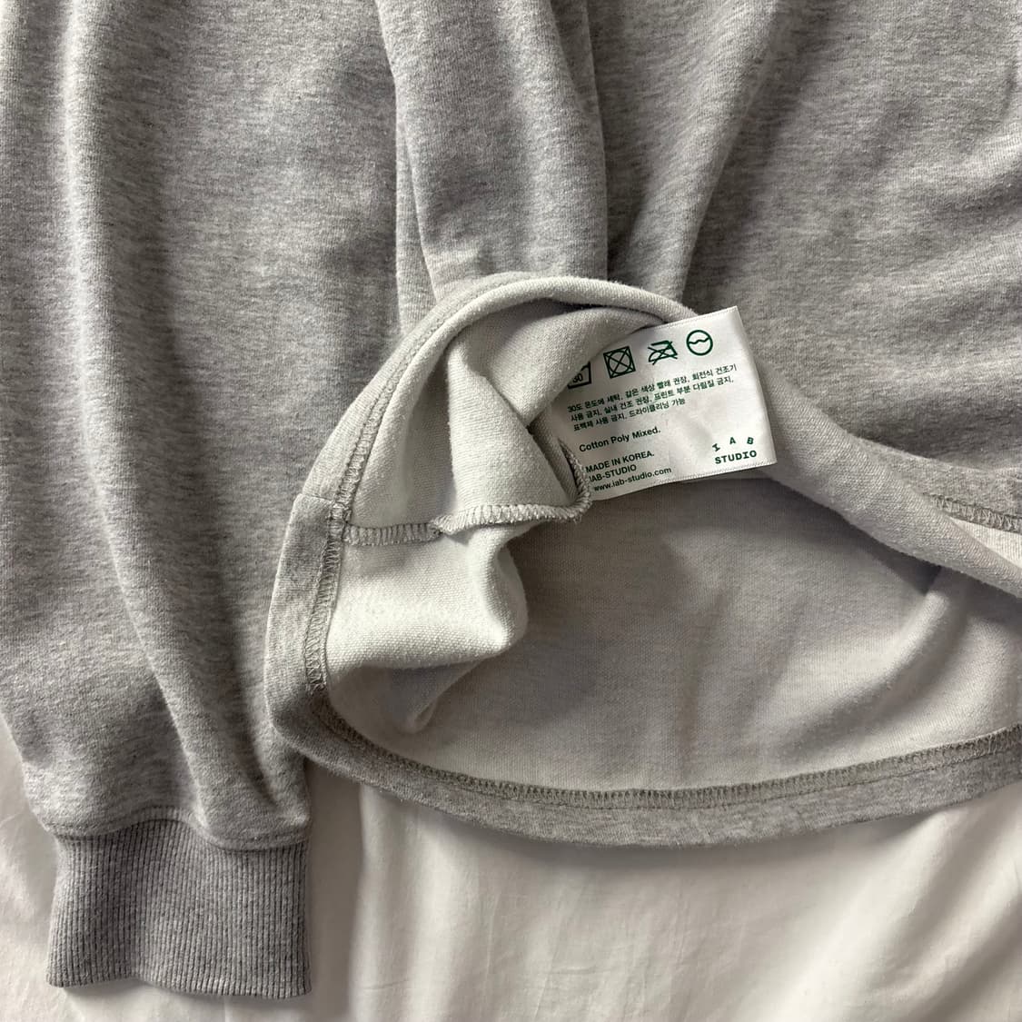 아이앱 그레이 롱슬리브 상품이미지6