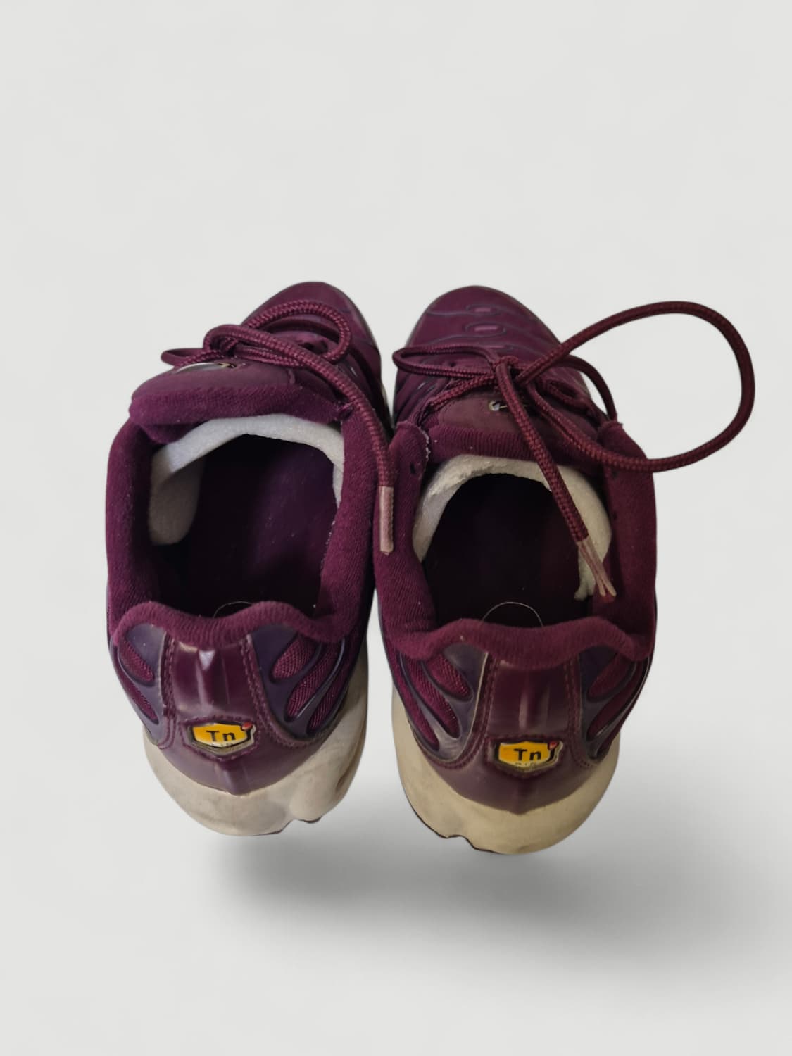 [240]나이키 에어맥스 플러스 버건디 여성 운동화 상품이미지3