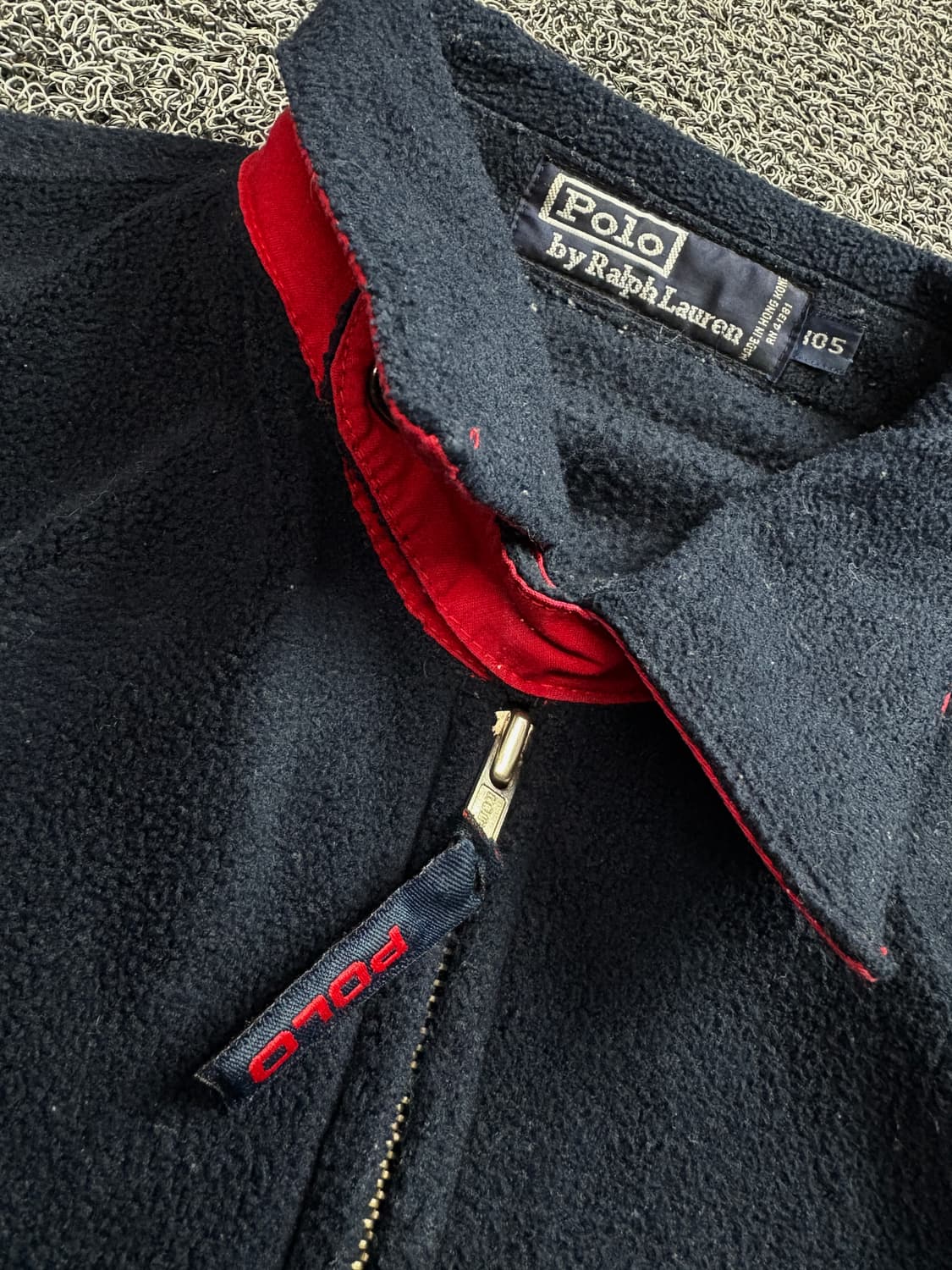 폴로 랄프로렌 포니 바이 스윙 플리스 해링턴 자켓 2276 상품이미지4