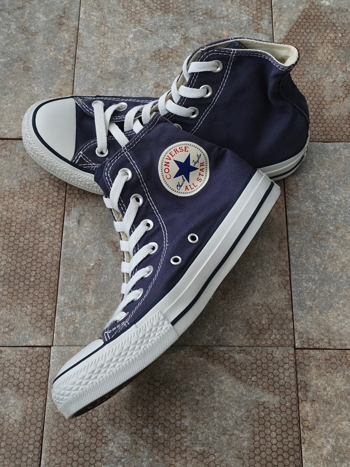 (240)컨버스 척테일러 올스타 하이 네이비  상품이미지5
