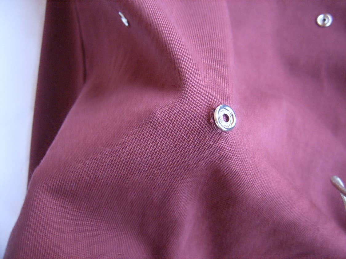 Shirring snap top (Burgundy) 상품이미지6