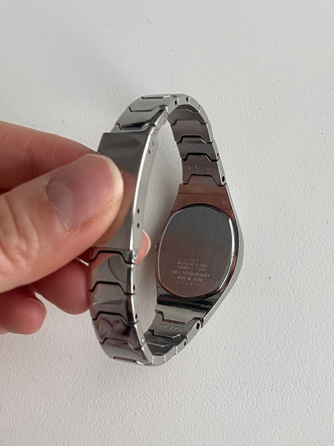 Seiko 세이코 쉘 실버 블랙 레이디스 상품이미지4